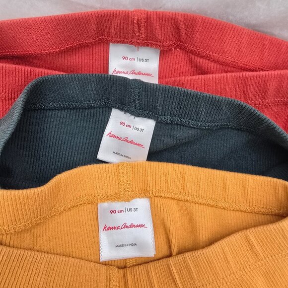 3T Hanna Ribbed Leggings BUNDLE Fall colors - Picture 3 of 6